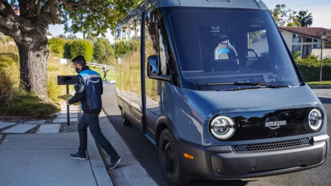 Amazon's electric vans