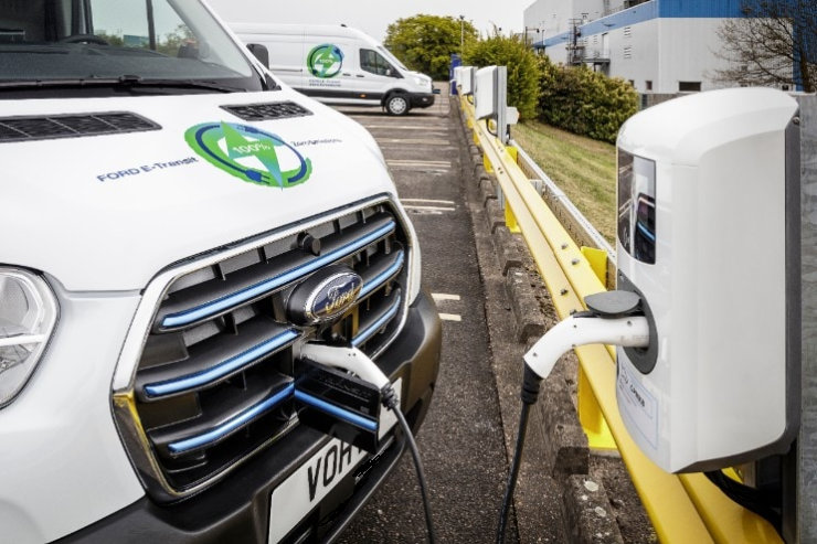 Ford E-Transit all-electric van