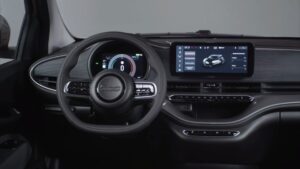 Fiat 500e Hatchback 24 kWh interior