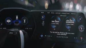 Lexus LF Z 2022 interior