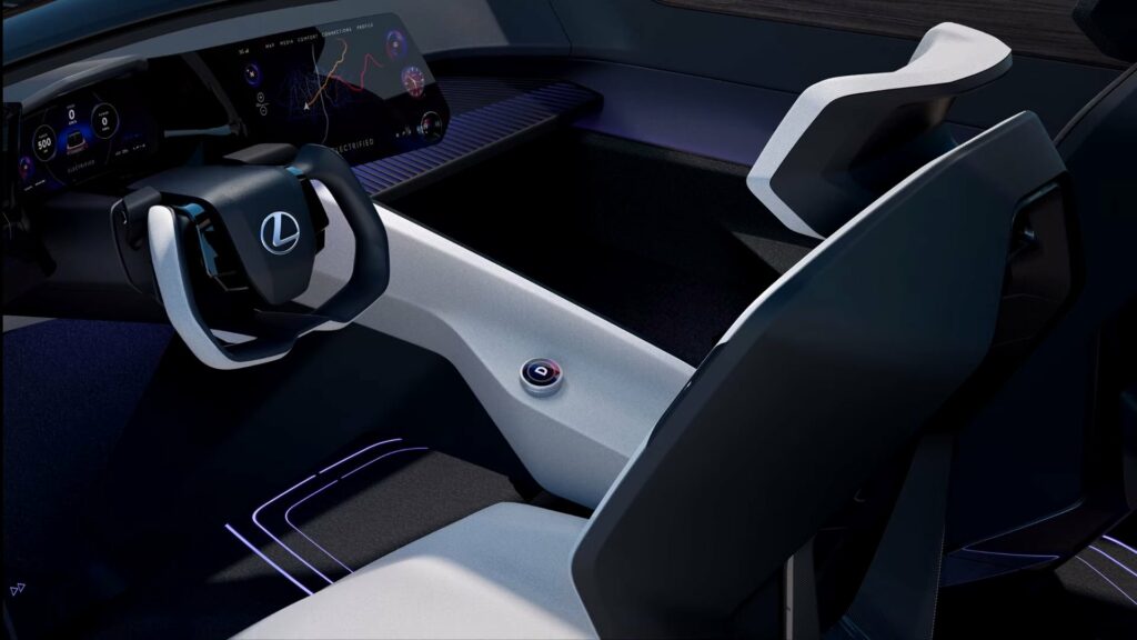 Lexus LF Z 2022 interior