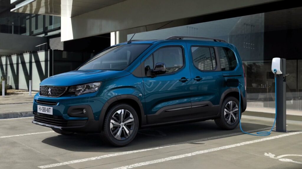 Peugeot e-Rifter Standard 50 kWh exterior
