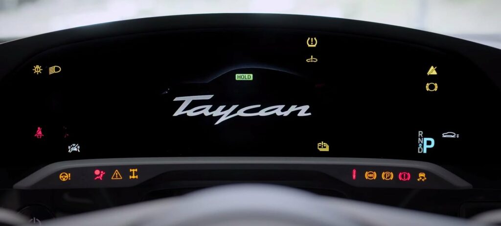 Porsche Taycan Turbo S interior