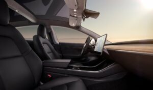 Tesla Model 3 Performance interior