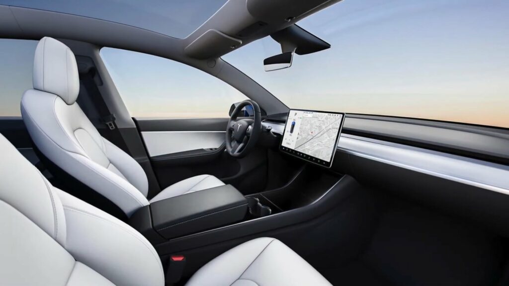 Tesla Model Y Performance interior