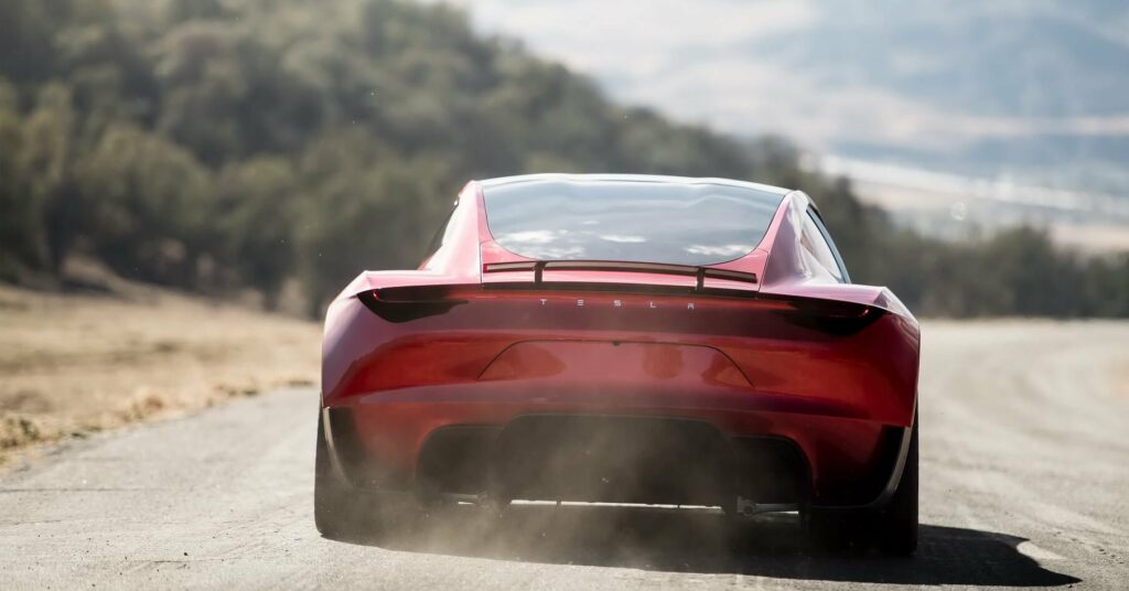Tesla Roadster exterior