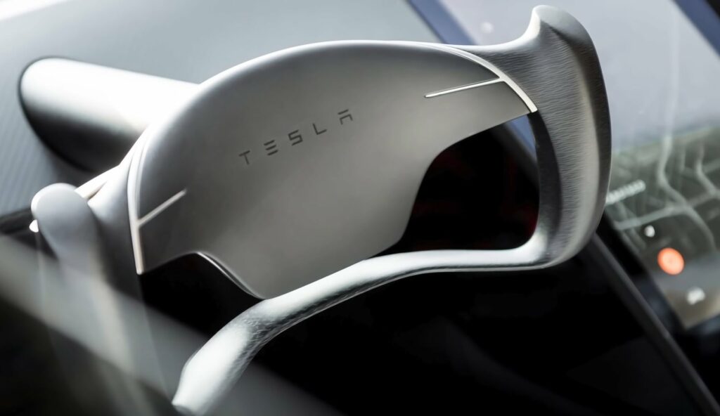 Tesla Roadster interior