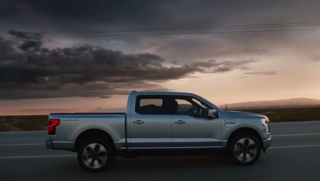 all electric Ford F 150 Lightning pickup news