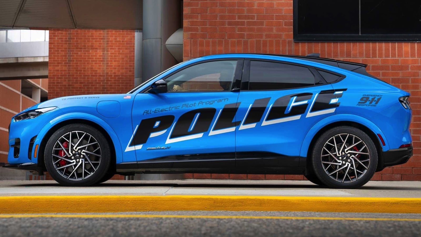 New York City ordered 184 Ford Mustang Mach-E GTs for law enforcement use