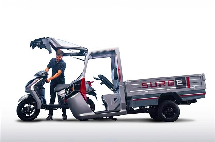 Hero MotoCorp Unveils Innovative Surge S32 Concept: A Versatile Combination of E-Scooter and Rickshaw